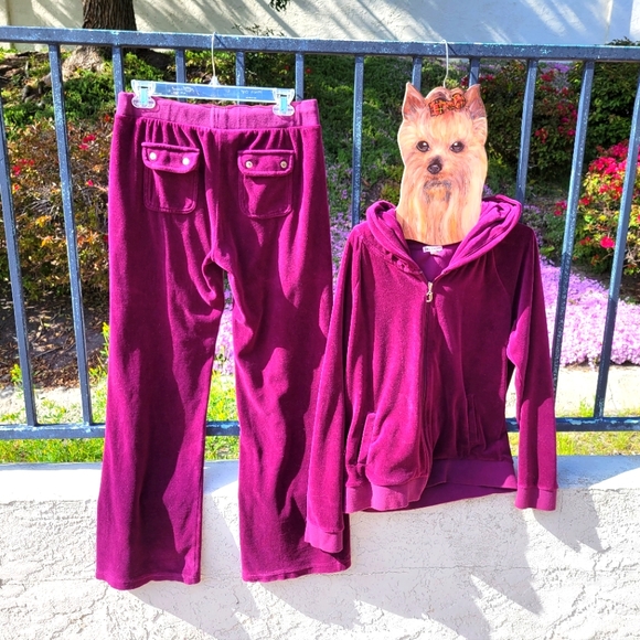 Juicy Couture Pants - Juicy Couture Velour Set
